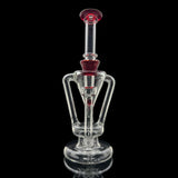 HCF Glass Red Accent Recycler