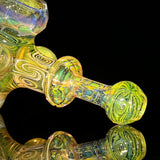 Banjo Glass Faceted Fumed Hammer #1