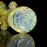 Banjo Glass Faceted Fumed Hammer #1