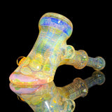 Banjo Glass Faceted Fumed Hammer #2