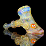Banjo Glass Faceted Fumed Hammer #2