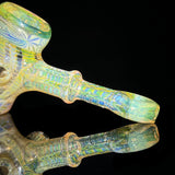 Banjo Glass Faceted Fumed Hammer #3