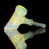 Banjo Glass Faceted Fumed Hammer #3