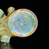 Banjo Glass Faceted Fumed Hammer #3