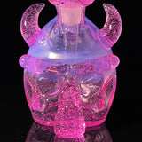 Tuskum Glass CFL Skull #2