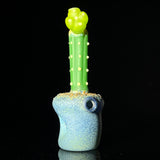 Relaks glass cactus dry pipe #2