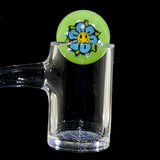 Steve H Glass Flower Milie Marble